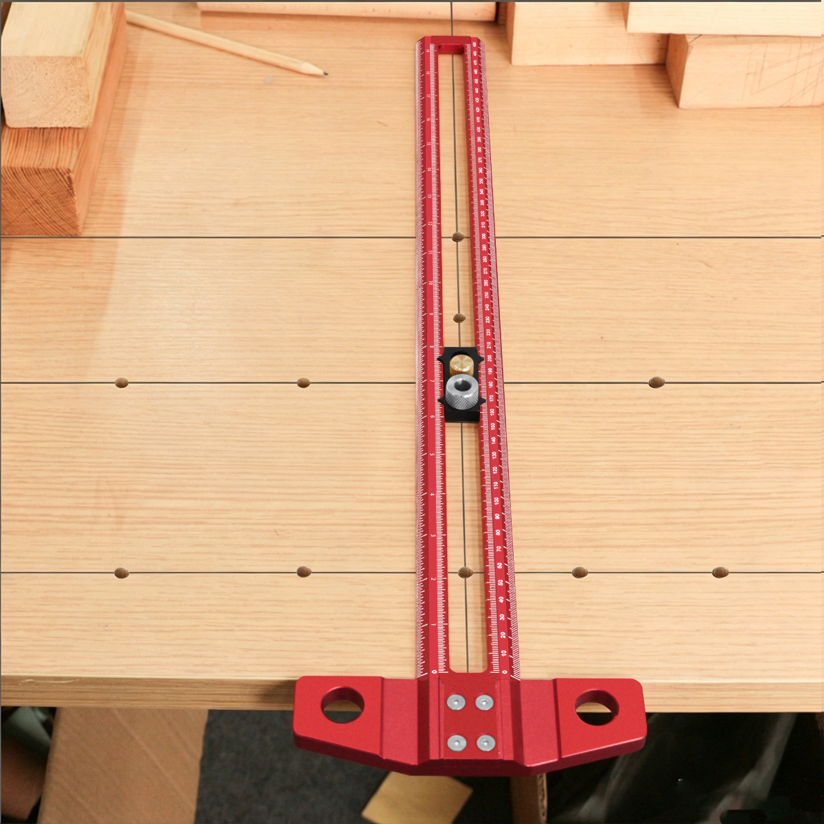 Woodworking Marking Knife - Woodworking T-Square Marking Gauge, Layout Scriber