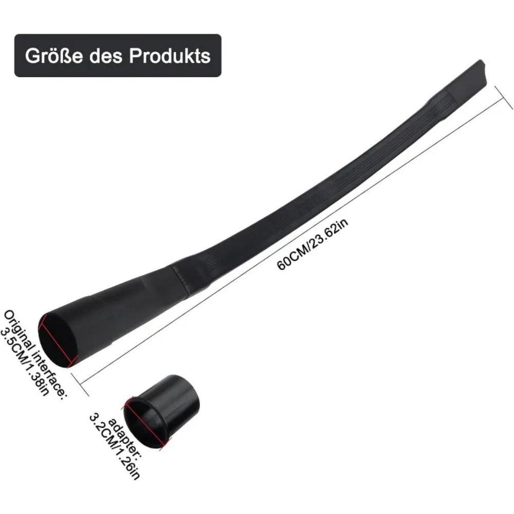 Woodworking Videos - Extra Long Flexible Crevice Tool, Hoover