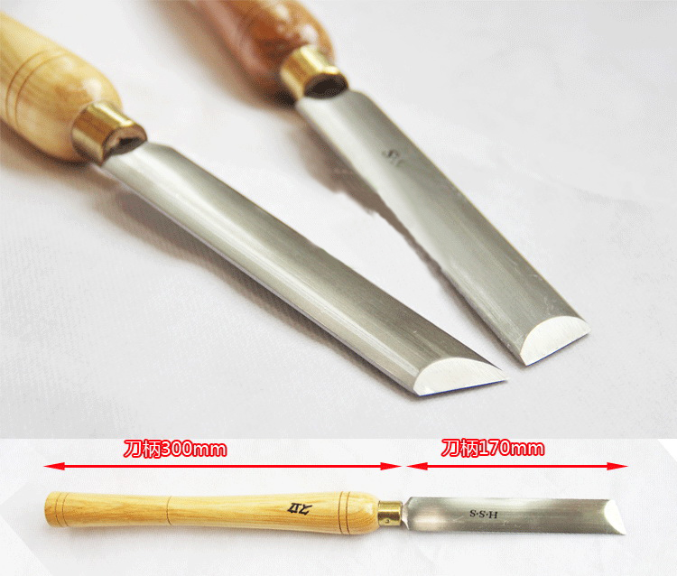 A2014-A HSS Oval Skew Chisel 2 - Skew Chisel Wood 评论和价格