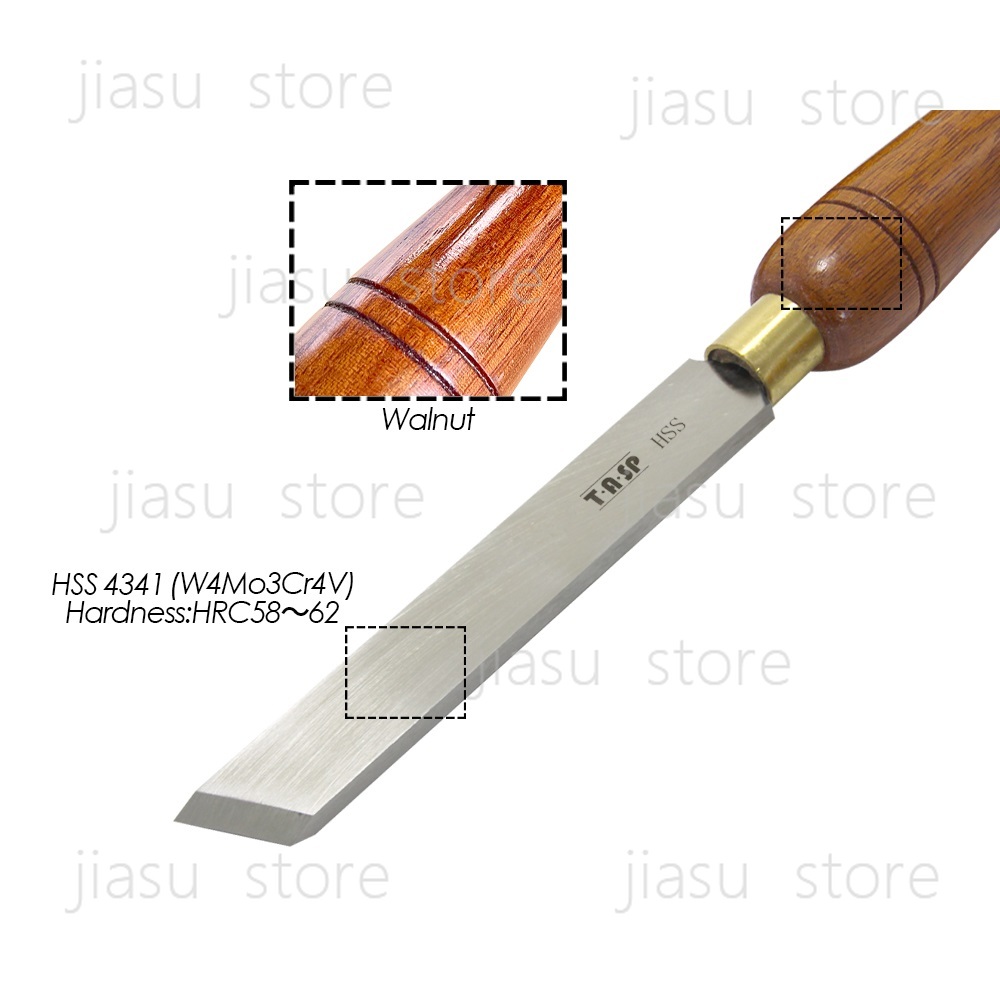 TASP HSS Wood Lathe Skew Chise - Skew Chisel Wood 评论和价格