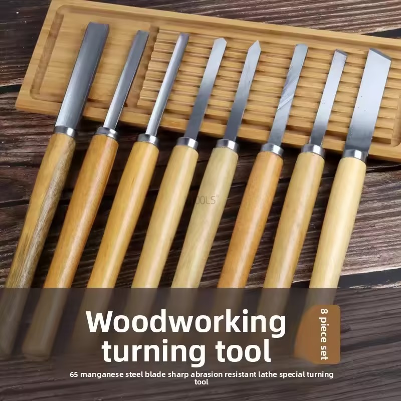 New 8Pcs/set Wood Carving Knif - Skew Chisel Wood 评论和价格