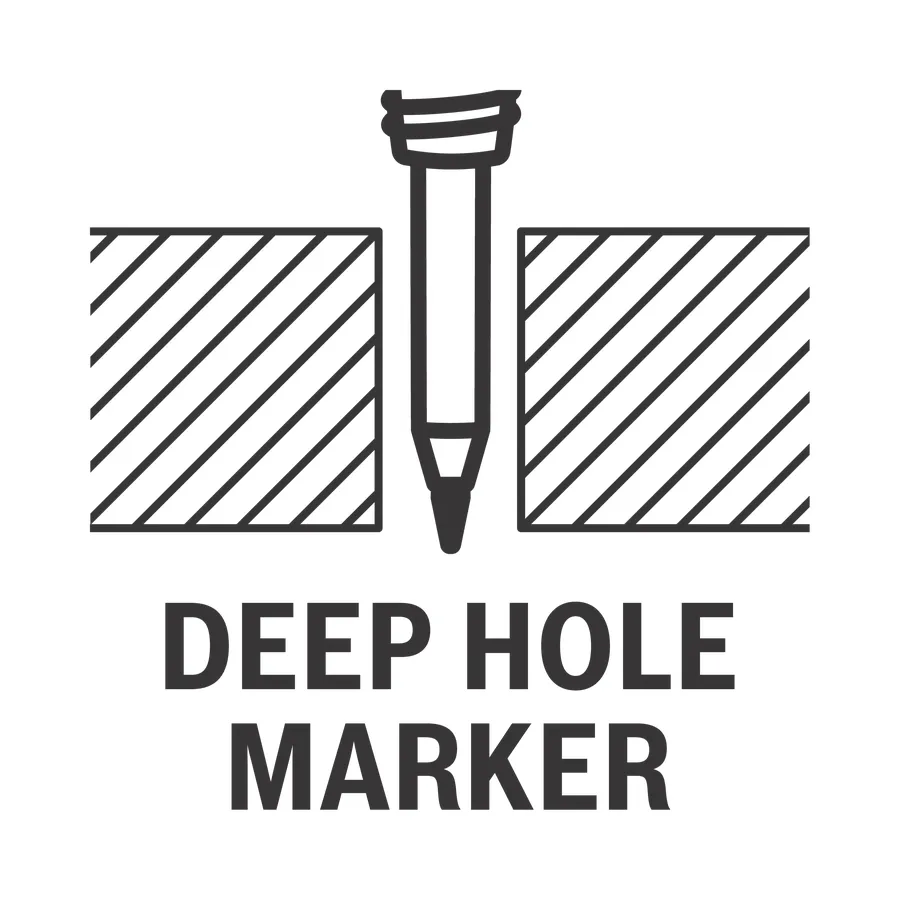 BOSCH 1600A03B64 Deep Hole Mar - Woodworking Marking Knife 评论和价格