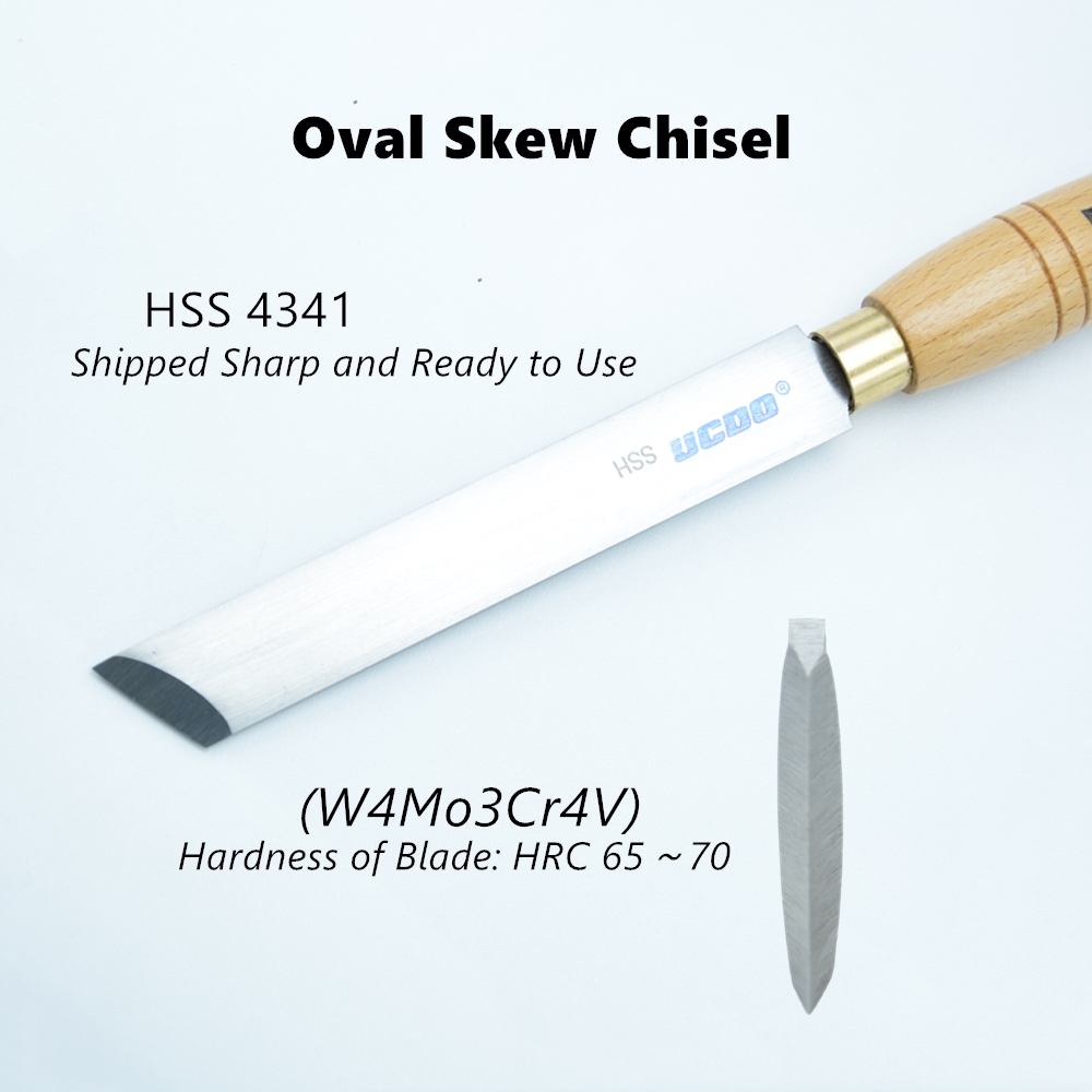 UCDO HSS 26mm Woodturning Big  - Skew Chisel Wood 评论和价格