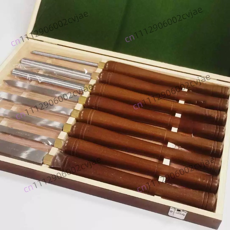 Wood Lathe Turning Tools 8 PCS - Skew Chisel Wood 评论和价格