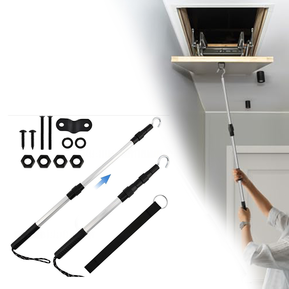 Telescopic Attic Stair Pull Do - Woodworking Lofts 评论和价格