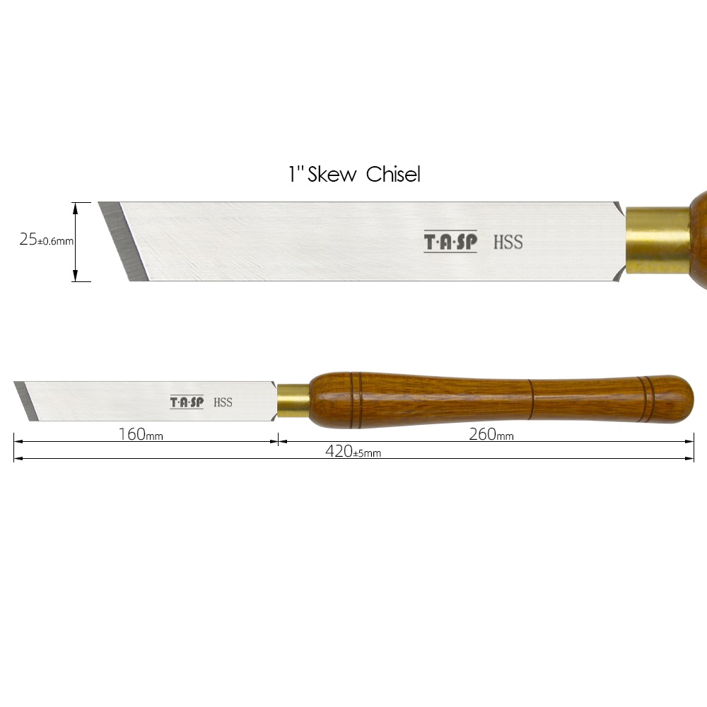 TASP HSS Skew Chisel Woodturni - Skew Chisel Wood 评论和价格